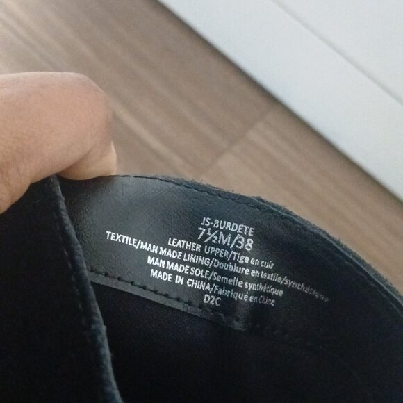 Black women's boots size 7.5 - Picture 6 of 6